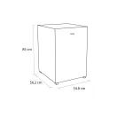 SENSIS RFUCF01F54EW Undercounter 55cm Fridge with Icebox - White additional 8