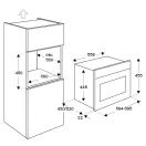 Bertazzoni Pro Series TFT 45cm Combi-Microwave Oven Carbonio F457PROMWTN additional 5