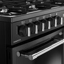 BELLING 444411829 Farmhouse 100cm Dual Fuel Range Cooker - Black additional 7