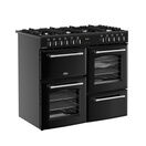 BELLING 444411829 Farmhouse 100cm Dual Fuel Range Cooker - Black additional 4