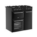 BELLING 444411820 Farmhouse 90cm Dual Fuel Range Cooker - Black additional 3