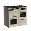 BELLING 444411830 Farmhouse 100cm Dual Fuel Range Cooker - Cream additional 8