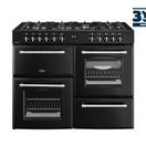 BELLING 444411838 Farmhouse 110cm Dual Fuel Range - Black additional 1