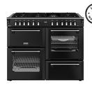 STOVES 444411876 Richmond Deluxe 110cm Dual Fuel Range Cooker - Black additional 1