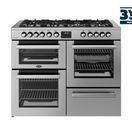 BELLING 444411806 Cookcentre 110DF Dual Fuel Range Stainless Steel additional 1
