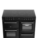 BELLING 444411835 Farmhouse 110cm Electric Range Cooker - Black additional 4