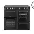STOVES 444411873 Richmond Deluxe 100cm Induction Range Rotary Controls - Black additional 1