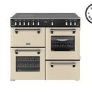 STOVES 444411874 Richmond Deluxe 100cm Induction Range Rotary Controls - Cream additional 1