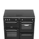STOVES 444411875 Richmond Deluxe 100cm Zoneless Range - Black additional 5