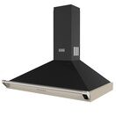 STOVES 444411657 Richmond 90cm Pyramid Chimney Cooker Hood Cream additional 1