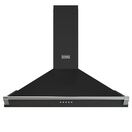 STOVES 444411660 Richmond 110PYR Pyramid Chimney Hood Black additional 1