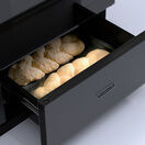 RANGEMASTER EDDLB110DFGBLK/CM1 Edge Deluxe 110cm Dual Fuel Range Cooker - Black Glass/Chrome additional 4