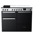 RANGEMASTER EDDLO110EIGBLK/CM1 Edge Deluxe 110cm Induction Range Cooker - Black Glass with Chrome Trim additional 1