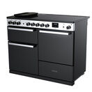 RANGEMASTER EDDLO110EIGBLK/CM1 Edge Deluxe 110cm Induction Range Cooker - Black Glass with Chrome Trim additional 2