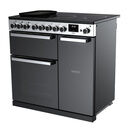 RANGEMASTER EDDL90EIGBLK/CM1 Edge Deluxe 90cm Induction Range Cooker Black Glass with Chrome Trim additional 2