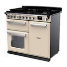 RANGEMASTER ESDL100DFPPCR/CM1 Estel Deluxe 100cm Dual Fuel Range Cooker- Pale Cream/Chrome additional 2