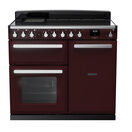 RANGEMASTER ESDL100EIPBOR/CM1 Estel Deluxe 100cm Induction Range Cooker - Bordeaux/Chrome additional 1