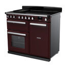 RANGEMASTER ESDL100EIPBOR/CM1 Estel Deluxe 100cm Induction Range Cooker - Bordeaux/Chrome additional 3