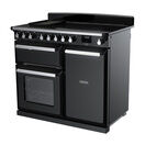 RANGEMASTER ESDL100EIPGBL/CM1 Estel Deluxe 100cm Induction Range Cooker - Gloss Black/Chrome additional 2