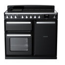 RANGEMASTER ESDL100EIPGBL/CM1 Estel Deluxe 100cm Induction Range Cooker - Gloss Black/Chrome additional 1