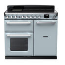 RANGEMASTER ESDL100EIPMSB/CM1 Estel Deluxe 100cm Induction Range Cooker - Misty Blue/Chrome additional 1