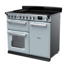 RANGEMASTER ESDL100EIPMSB/CM1 Estel Deluxe 100cm Induction Range Cooker - Misty Blue/Chrome additional 3
