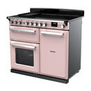 RANGEMASTER ESDL100EIPPPK/CM1 Estel Deluxe 100cm Induction Range Cooker - Pale Pink/Chrome additional 3