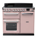 RANGEMASTER ESDL100EIPPPK/CM1 Estel Deluxe 100cm Induction Range Cooker - Pale Pink/Chrome additional 1