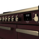 RANGEMASTER ESDL90EIPBOR/AB1 Estel Deluxe 90cm Induction Range Cooker - Bordeaux with Antique Brass Trim additional 2