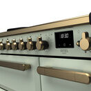 RANGEMASTER ESDL90EIPMNT/AB1 Estel Deluxe 90cm Induction Range Cooker - Mint with Antique Brass Trim additional 2