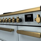 RANGEMASTER ESDL90EIPMSB/AB1 Estel Deluxe 90cm Induction Range Cooker - Misty Blue with Antique Brass Trim additional 2