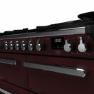 RANGEMASTER ESDLB110DFPBOR/CM1 Estel Deluxe 110cm Dual Fuel Range Cooker - Bordeaux with Chrome Trim additional 3