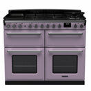 RANGEMASTER ESDLB110DFPHTH/CM1 Estel Deluxe 110cm Dual Fuel Range Cooker - Heather with Chrome Trim additional 1