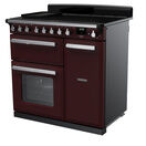 RANGEMASTER ESDL90EIPBOR/CM1 Estel Deluxe 90 Induction - Bordeaux with Chrome Trim additional 3