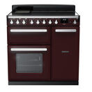 RANGEMASTER ESDL90EIPBOR/CM1 Estel Deluxe 90 Induction - Bordeaux with Chrome Trim additional 1