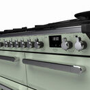 RANGEMASTER ESDLB110DFPMNT/CM1 Estel Deluxe 110cm Dual Fuel Range Cooker - Mint with Chrome Trim additional 3
