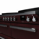 RANGEMASTER ESDLB110EIPBOR/CM1 Estel Deluxe 110cm Induction Range Cooker - Bordeaux with Chrome Trim additional 2