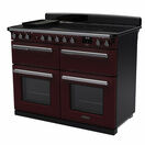 RANGEMASTER ESDLB110EIPBOR/CM1 Estel Deluxe 110cm Induction Range Cooker - Bordeaux with Chrome Trim additional 3