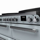 RANGEMASTER ESDLB110EIPMSB/CM1 Estel Deluxe 110 BC Induction - Misty Blue with Chrome Trim additional 3