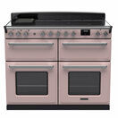 RANGEMASTER ESDLB110EIPPPK/CM1 Estel Deluxe 110cm BC Induction Range Cooker - Pale Pink with Chrome Trim additional 1