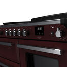 RANGEMASTER ESDLO110EIPBOR/CM1 Estel Deluxe 110cm OC Induction Range Cooker - Bordeaux with Chrome Trim additional 3