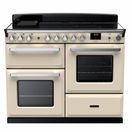 RANGEMASTER ESDLO110EIPPCR/CM1 Estel Deluxe 110cm OC Induction Range Cooker - Pale Cream with Chrome Trim additional 1