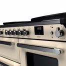 RANGEMASTER ESDLO110EIPPCR/CM1 Estel Deluxe 110cm OC Induction Range Cooker - Pale Cream with Chrome Trim additional 3