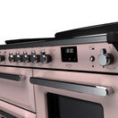 RANGEMASTER ESDLO110EIPPPK/CM1 Estel Deluxe 110cm OC Induction Range Cooker - Pale Pink with Chrome Trim additional 3