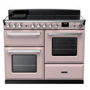 RANGEMASTER ESDLO110EIPPPK/CM1 Estel Deluxe 110cm OC Induction Range Cooker - Pale Pink with Chrome Trim additional 1