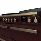 RANGEMASTER ESDLB110EIPBOR/AB1 Estel Deluxe 110cm Induction Range Cooker- Bordeaux/Brass additional 3