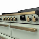 RANGEMASTER ESDLB110EIPMNT/AB1 Estel Deluxe 110cm Induction Range Cooker - Mint/Brass additional 2