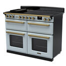 RANGEMASTER ESDLB110EIPMSB/AB1 Estel Deluxe 110cm Induction Range Cooker - Misty Blue/Brass additional 2