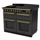 RANGEMASTER ESDLB110EIPSLT/AB1 Estel Deluxe 110cm Induction Range Cooker - Slate / Brass additional 3