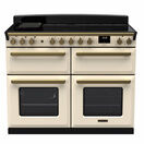 RANGEMASTER ESDLB110EIPPCR/AB1 Estel Deluxe 110cm Induction Range Cooker - Pale Cream/Brass additional 1